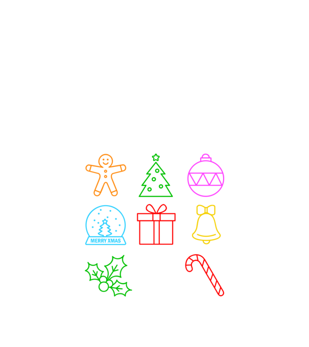 xmas neon minta fekete pólón