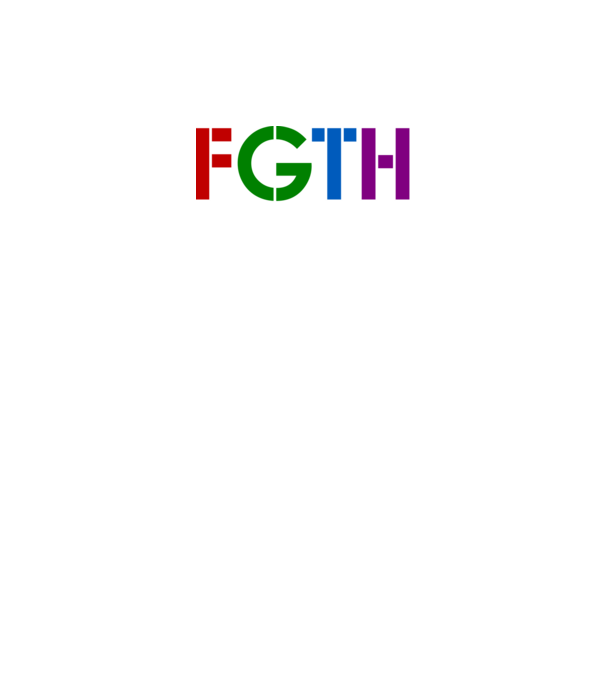 FGTH minta fekete pólón