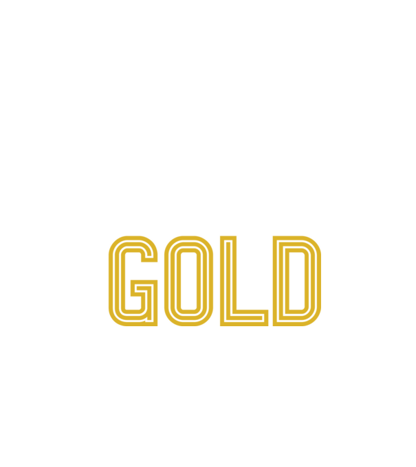 aintgold minta fehér pólón