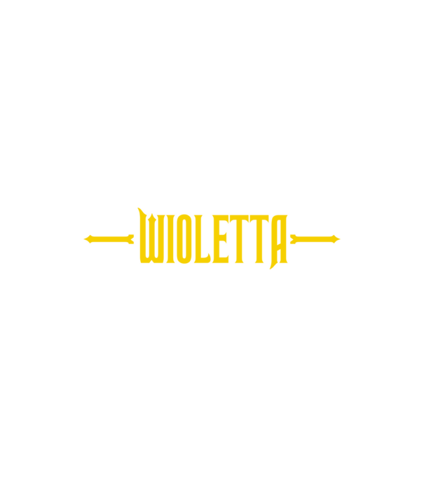 wioletta minta homokszín pólón