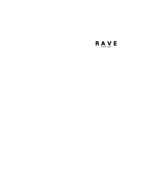 RAVE 2022 minta fekete pólón