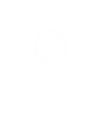 A.D. anno domini 1974 minta fekete pólón