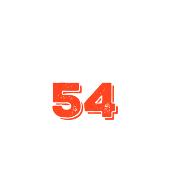 EGY QRVA SZÓT SEM, MÉG SZOKNOM KELL, 54 ÉVES SZÜLETÉSNAPRA minta fekete pólón