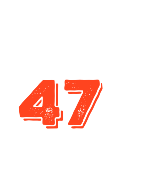 EGY QRVA SZÓT SEM, MÉG SZOKNOM KELL, 47 ÉVES SZÜLETÉSNAPRA minta fekete pólón