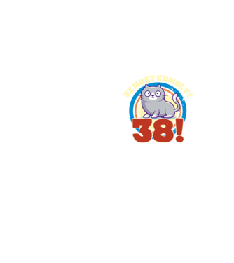 ez most komoly 38éves, csodálkozó macska minta neonsárga pólón