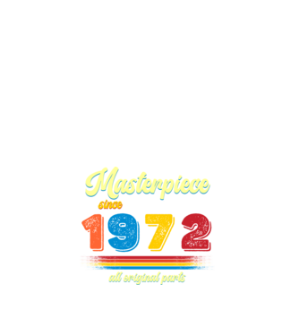 masterpiece all original parts since 1972, mesterdarab, etalon minta fehér pólón