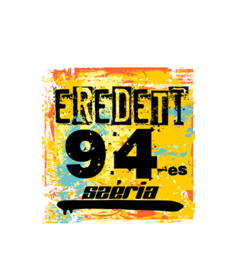 eredeti széria grunge graffiti 94-es, 1994 minta fehér pólón
