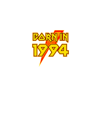 heavy metal born in 1994 minta fekete pólón