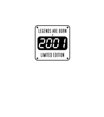 legends 2001 minta szürke pólón