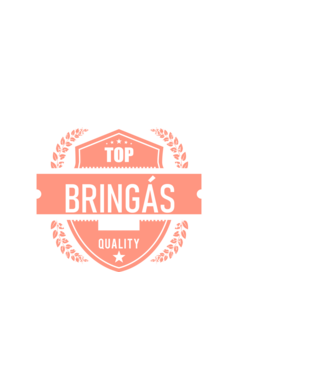 TOP QUALITY BRINGÁS ANYUKA minta fehér pólón