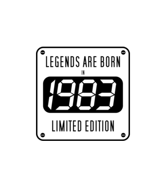 legends 1983 minta fehér pólón