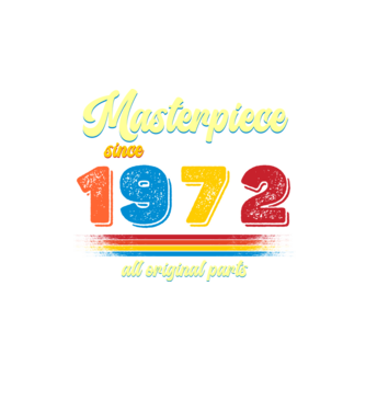 masterpiece all original parts since 1972, mesterdarab, etalon minta homokszín pólón