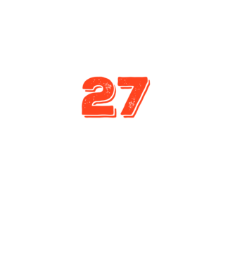 EGY QRVA SZÓT SEM, MÉG SZOKNOM KELL, 27 ÉVES SZÜLETÉSNAPRA minta fekete pólón