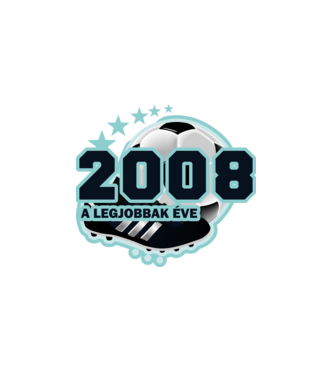 FOCISTÁS SZÜLINAP A LEGJOBBAK ÉVE 2008 minta fehér pólón