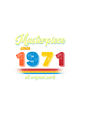 masterpiece all original parts since 1971, mesterdarab, etalon minta sötétkék pólón