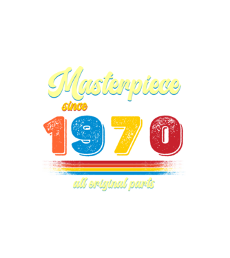 masterpiece all original parts since 1970, mesterdarab, etalon minta fehér pólón