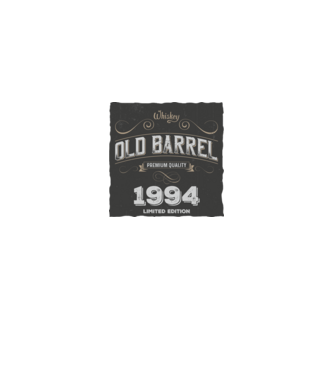 whiskey old barrel, premium quality 1994, limited edition minta királykék pólón
