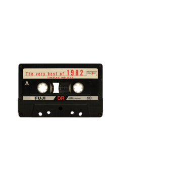 BEST OF 1982 minta fekete pólón