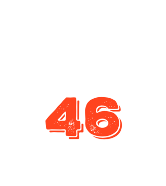 EGY QRVA SZÓT SEM, MÉG SZOKNOM KELL, 46 ÉVES SZÜLETÉSNAPRA minta fekete pólón