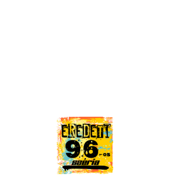 eredeti széria grunge graffiti 96-os, 1996 minta sötétkék pólón
