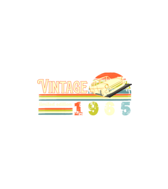 vintage, limited edidtion, retro születésnapi felirat, évszám veterán autóval, 1965 minta fekete pólón