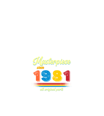 masterpiece all original parts since 1981, mesterdarab, etalon minta fehér pólón