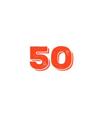 EGY QRVA SZÓT SEM, MÉG SZOKNOM KELL, 50 ÉVES SZÜLETÉSNAPRA minta fekete pólón
