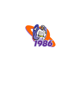 asztronauta szülinapi dátum 1986 minta fekete pólón