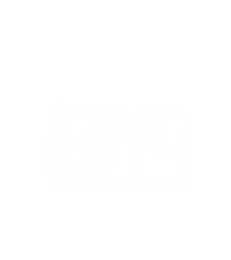 VINTAGE EDITION ALL ORIGINAL PARTS 1974 minta fekete pólón