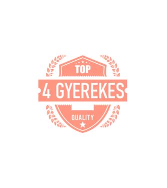 TOP QUALITY 4 GYEREKES ANYUKA minta fehér pólón
