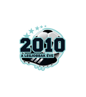 FOCISTÁS SZÜLINAP A LEGJOBBAK ÉVE 2010 minta fehér pólón