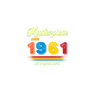 masterpiece all original parts since 1961, mesterdarab, etalon minta fekete pólón