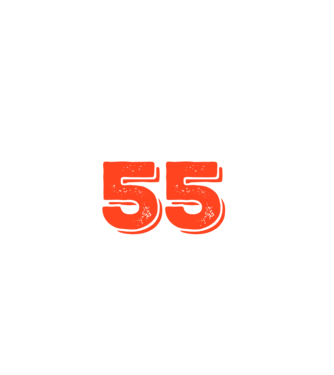 EGY QRVA SZÓT SEM, MÉG SZOKNOM KELL, 55 ÉVES SZÜLETÉSNAPRA minta fekete pólón