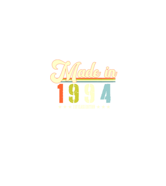 made in 1994, 1st class edition, születésnap, 1994-ben készült minta homokszín pólón