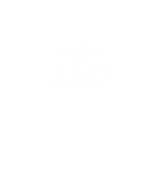 coffee asap minta fekete pólón