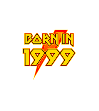 heavy metal born in 1999 minta fehér pólón