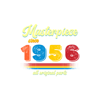 masterpiece all original parts since 1956, mesterdarab, etalon minta homokszín pólón