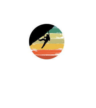 hegymászó, kaland, outdoor, climbing, szikla,sziklamászó, sport minta fekete pólón