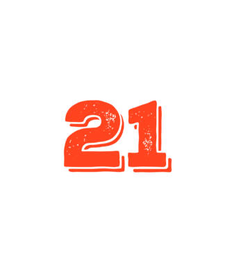 EGY QRVA SZÓT SEM, MÉG SZOKNOM KELL, 21 ÉVES SZÜLETÉSNAPRA minta homokszín pólón