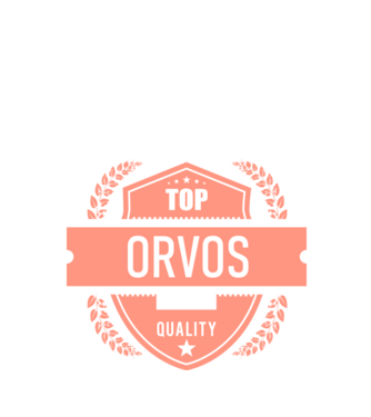 TOP QUALITY ORVOS ANYUKA minta fekete pólón