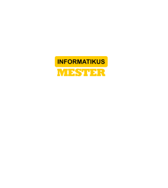 INFORMATIKUS MESTER minta fekete pólón
