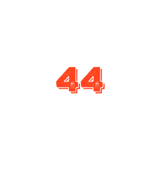 EGY QRVA SZÓT SEM, MÉG SZOKNOM KELL, 44 ÉVES SZÜLETÉSNAPRA minta fekete pólón