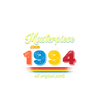 masterpiece all original parts since 1994, mesterdarab, etalon minta fehér pólón