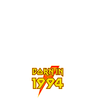 heavy metal born in 1994 minta fehér pólón
