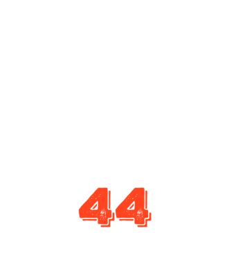 EGY QRVA SZÓT SEM, MÉG SZOKNOM KELL, 44 ÉVES SZÜLETÉSNAPRA minta fehér pólón