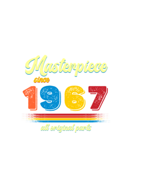 masterpiece all original parts since 1967, mesterdarab, etalon minta sötétkék pólón