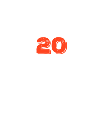 EGY QRVA SZÓT SEM, MÉG SZOKNOM KELL, 20 ÉVES SZÜLETÉSNAPRA minta fekete pólón