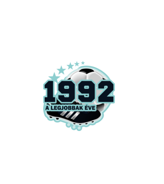 FOCISTÁS SZÜLINAP A LEGJOBBAK ÉVE 1992 minta fehér pólón