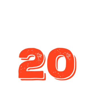 EGY QRVA SZÓT SEM, MÉG SZOKNOM KELL, 20 ÉVES SZÜLETÉSNAPRA minta fehér pólón