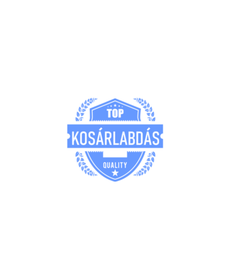 TOP QUALITY KOSÁRLABDÁS APUKA minta fekete pólón